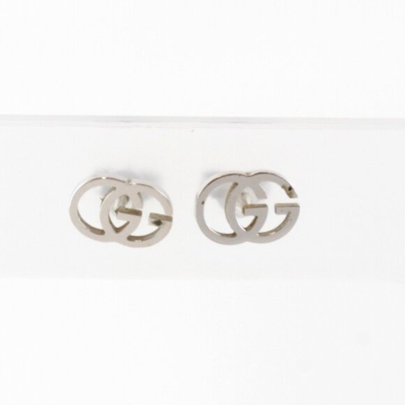 GUCCI 18k White Gold Earrings - Picture 1 of 9